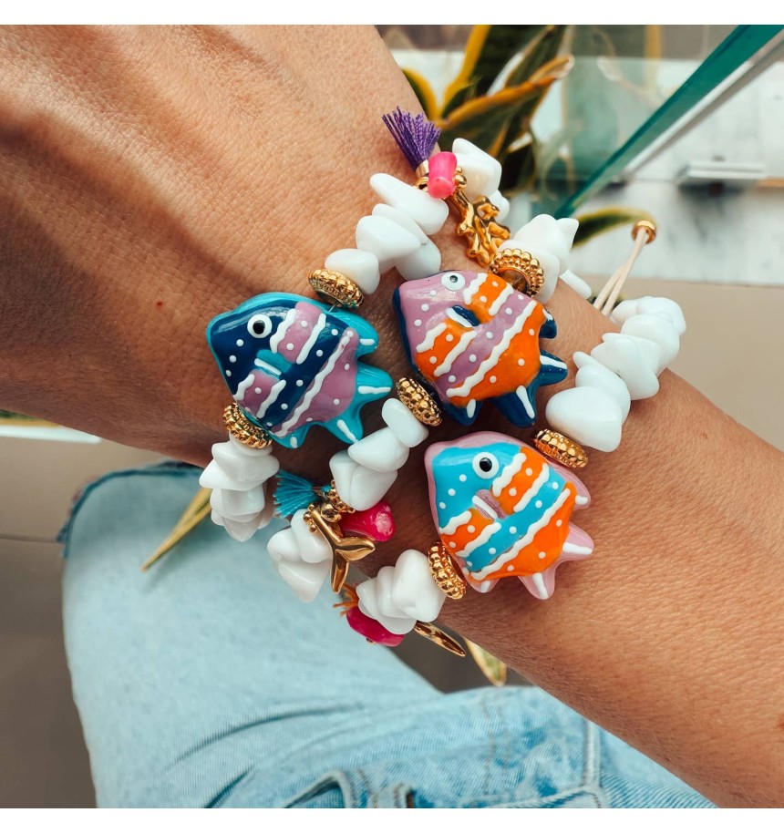 pulsera peces exoticos...