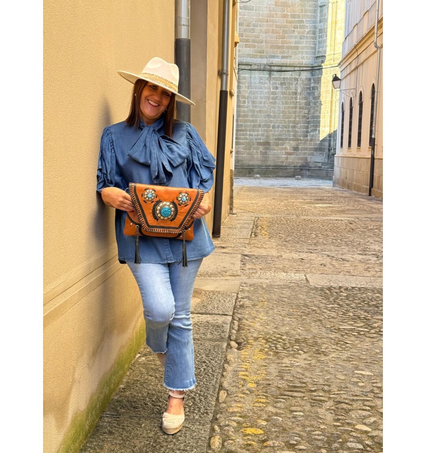 camisa denim