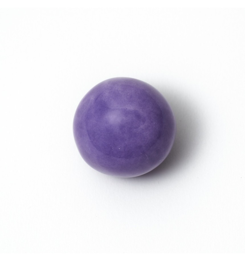 bola ceramica 22cm malva