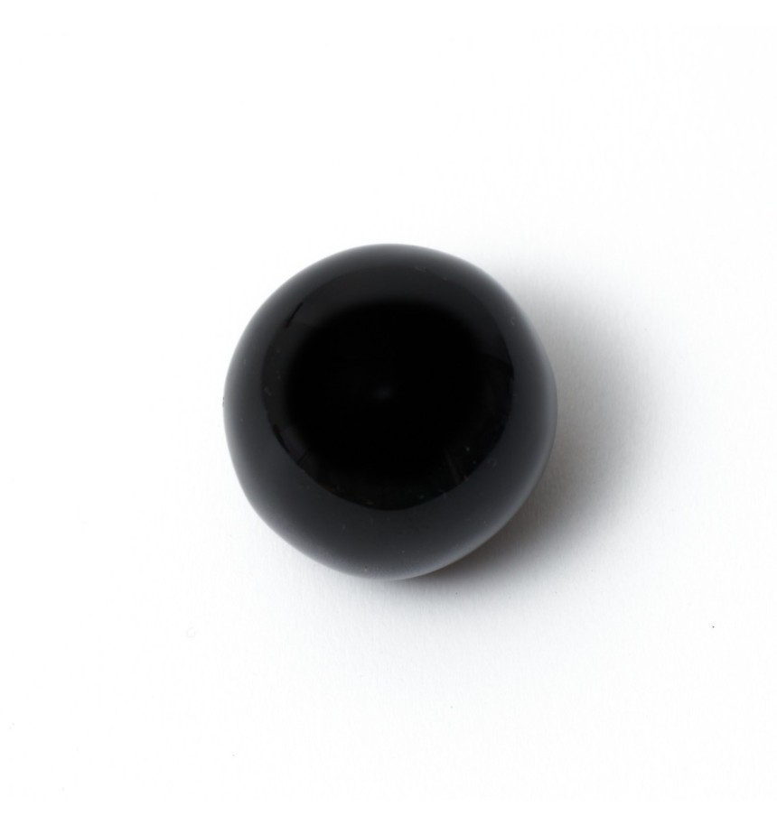 bola ceramica 22cm negra