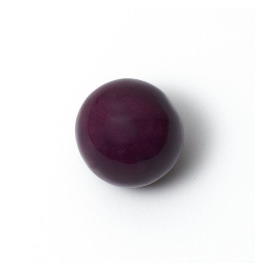 bola ceramica 22cm berenjena