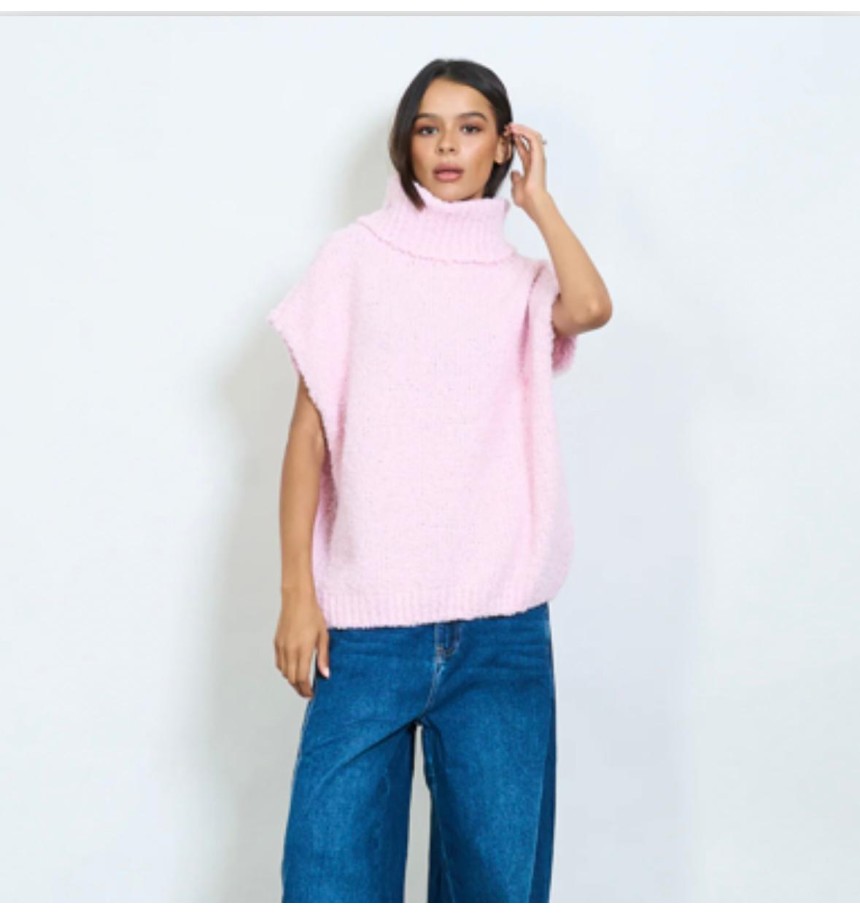 jersey sin manga rosa